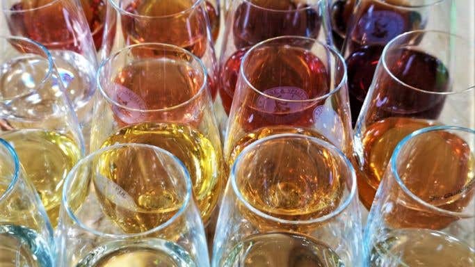 The colours of vermouth