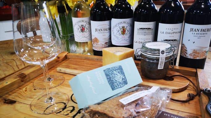 Naturally Bordeaux food and wine pairing tasting