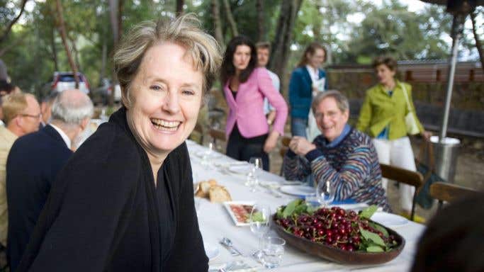 Alice Waters of Chez Panisse at Viader Vineyards