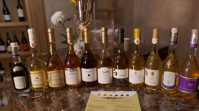 Wines of Hungary sweet Tokaj line-up