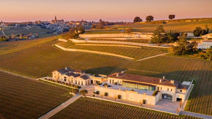 Ch Pavie from above