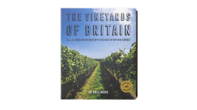 The Vineyards of Britain by Ed Dallimore book cover