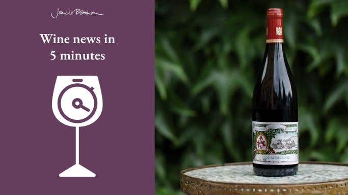 Wine News in 5 logo and Maximin Grünhaus Grosse Lage Pinot Noir