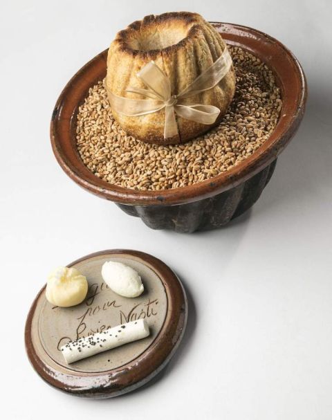 Kugelhof-like bread at Le Chambard of Kaysersberg, Alsace