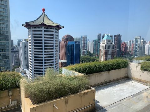 The view from 67 Pall Mall Singapore