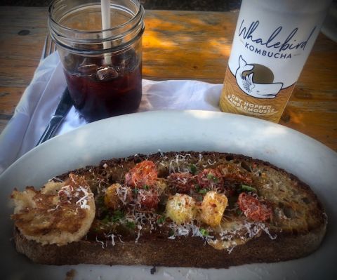 Breakfast at Bob's Well Bred, Los Alamo, southern California