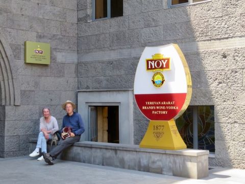 Noy-Ararat wine and brandy factory in Armenia
