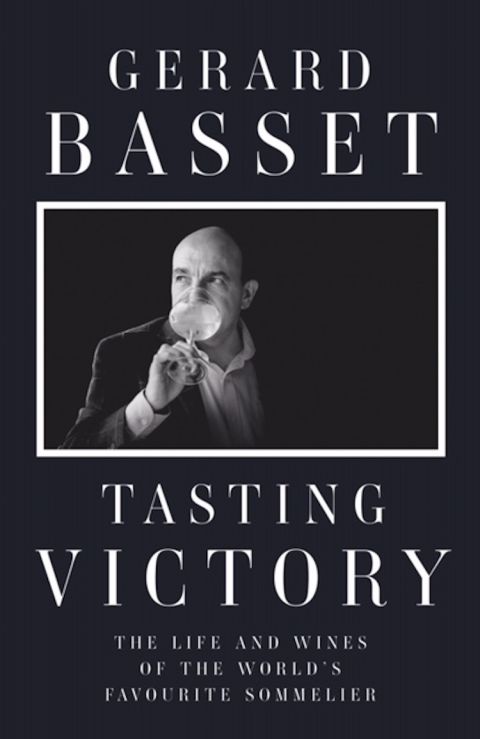 Jacket of Gerard Basset's memoir Tasting Victory