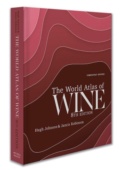 US jacket of the 8th edition of The World Atlas of Wine