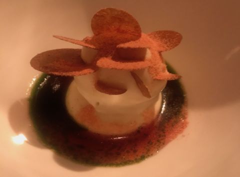 Dessert at Restaurant Daniel Berlin in southern Sweden