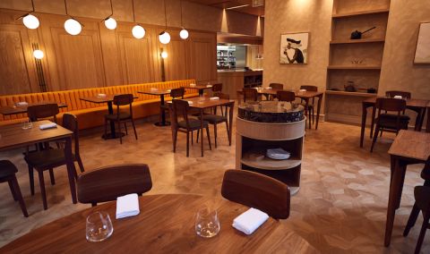 Trivet restaurant interior in London