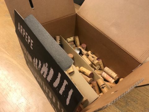 Valtellina Night corks for recycling