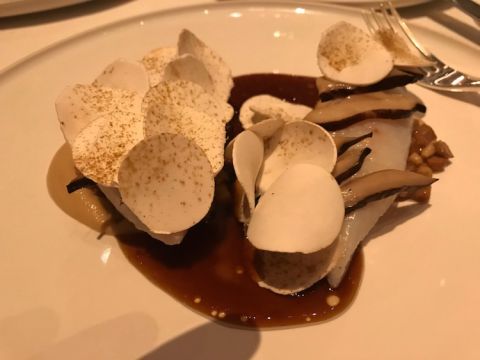 John Dory with porcini at Davies & Brook