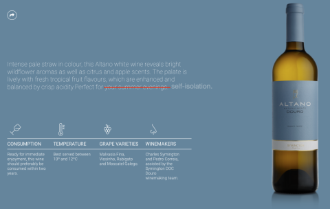 Screengrab from Altano website