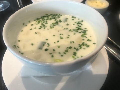 Cullen skink at The Fish People's Cafe, Glasgow