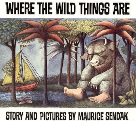 Where the wild things are book jacket