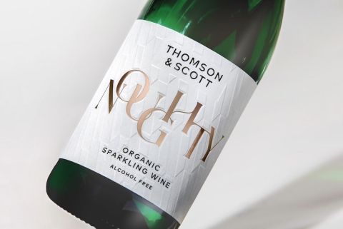 Thomson & Scott Noughty bottle label