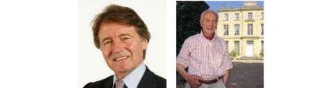 Headshots of Steven Spurrier and Thierry Manoncourt