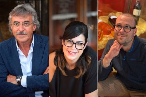 Roberto, Lisa and Tommaso Anselmi