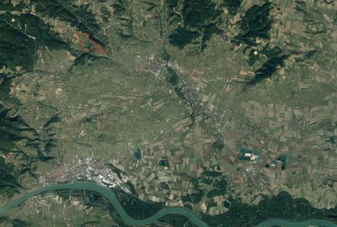 Map of Loiserberg vineyard