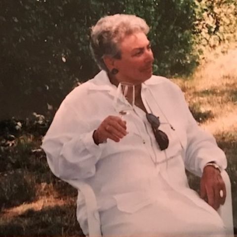 Lulu Peyraud from a card sent to Jill Norman