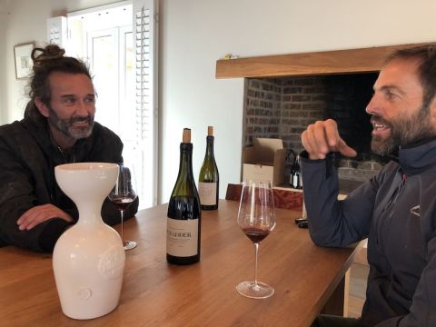 Taras Ochota and Eben Sadie in Swartland