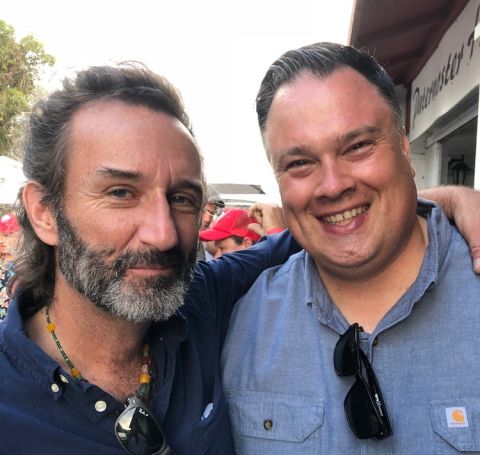 Taras Ochota and Tegan Passalacqua at Paternoster