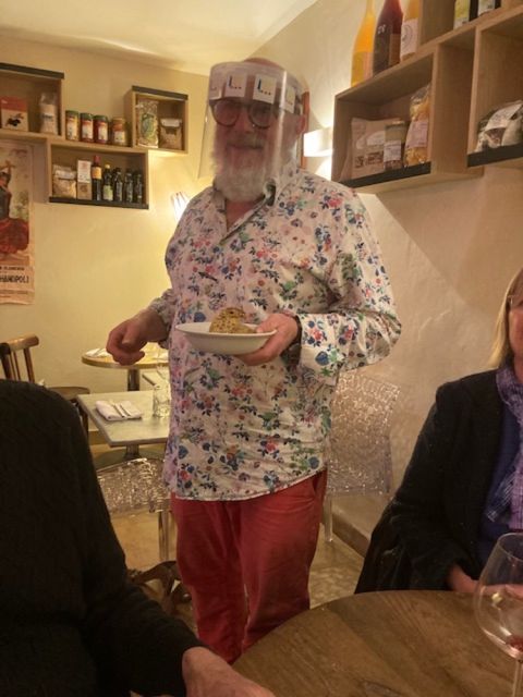 Richard, host of Tontons restaurant in Beaune