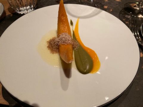 Potimarron dish at Troisgros