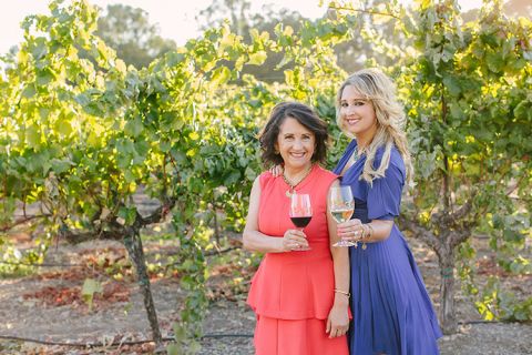 Amelia Ceja and her daughter Dalia of Ceja Vineyards in Carneros