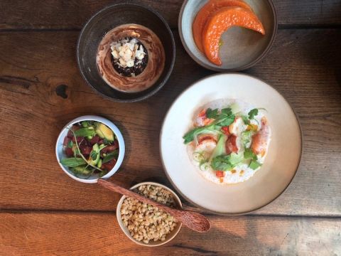 Hide's lobster meal Jan 2021