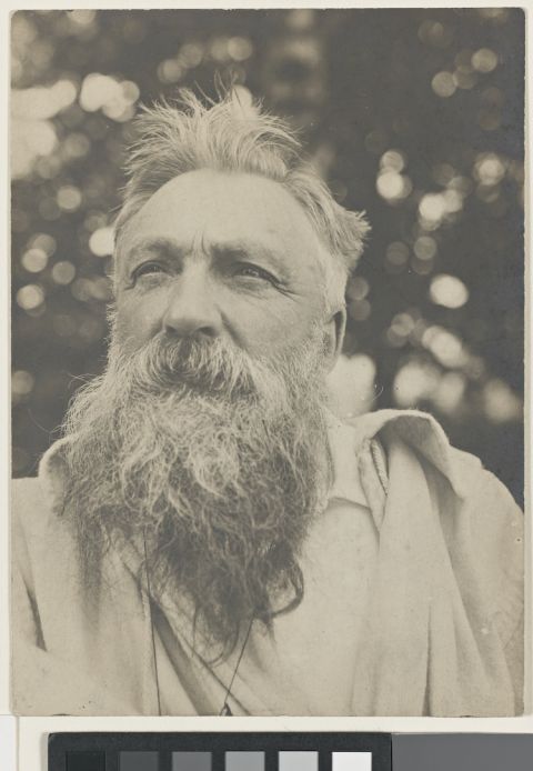 Anonymous portrait of Rodin, Musée Rodin