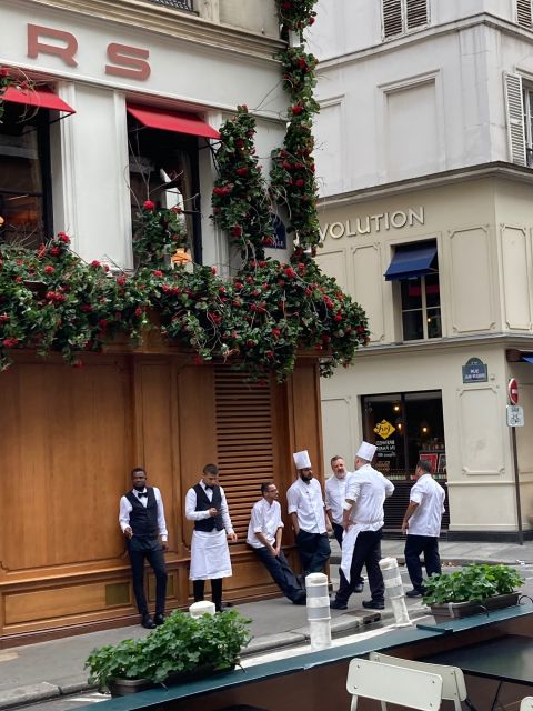 Bofinger chefs outside in Paris