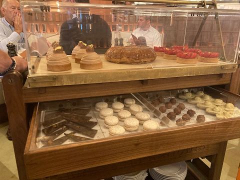 Maison Francois dessert trolley