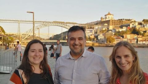 Porto Protocol trio: Cristina Crava, Nuno Gaspar de Oliveira and Marta Mendoça