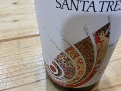 Santa Tresa's Cerasuolo di Vittoria label