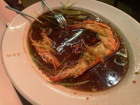 A Wong tiger prawn