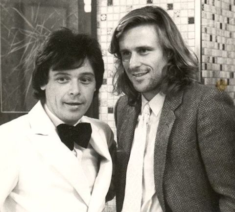 John Davey and Bjorn Borg