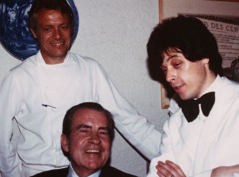 Fredy Girardet, President Richad Nixon and John Davey