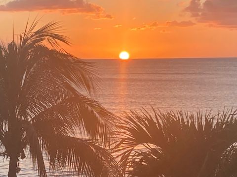 Caribbean sunset