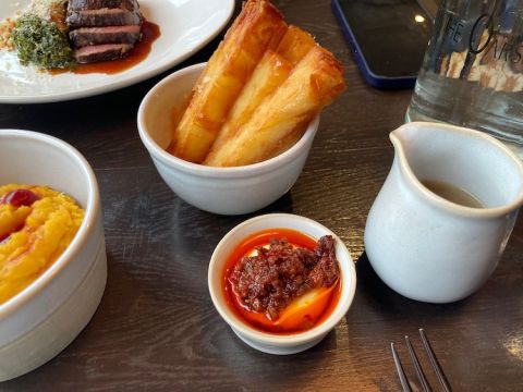 Oarsman chips nduja etc