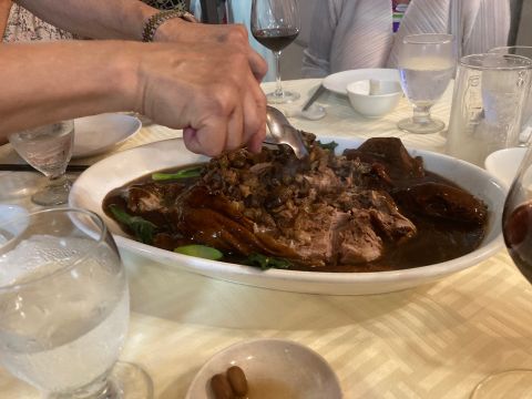 Teochow duck at Cheng Hoo Thian 