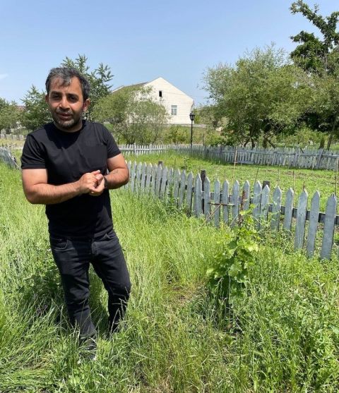 Panah Abdullayev, experimental vineyard