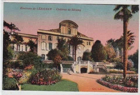 postcard of Ch de Serame