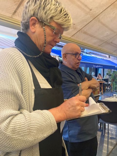 Rosa Riera and Rafa Cantero