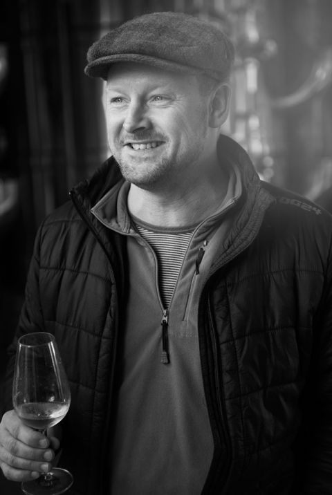 Sugrue South Downs - Dermot in the barrel room