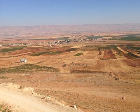 North Bekaa Valley from the village of Deir el Ahmar