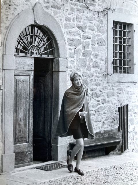 Giovanella Stanti at Castello Volpaia 1983