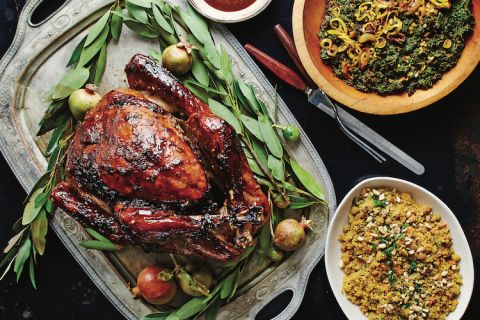 Saveur roast turkey 