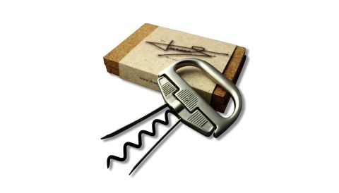 The Durand has a worm as well as two prongs to handle even crumbly corks.